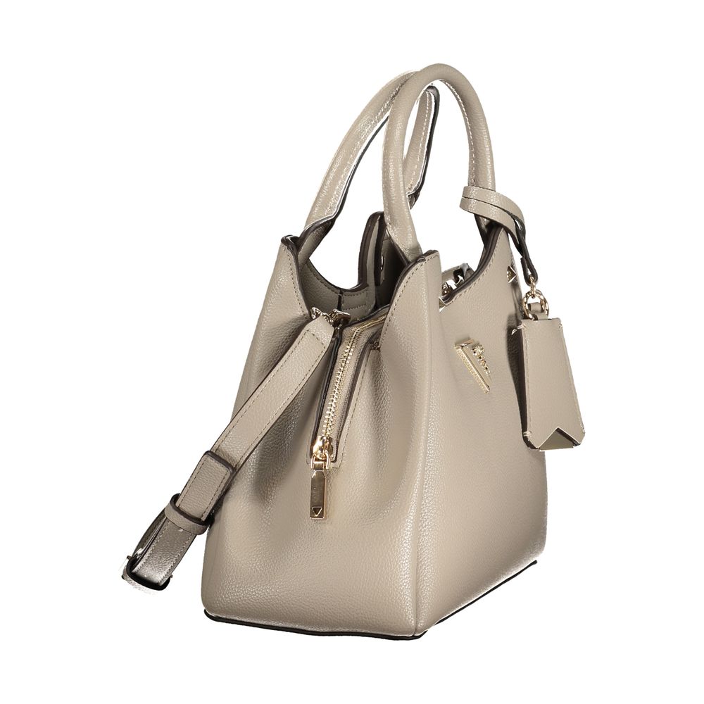Guess Jeans Grigio Polyurethan Handtasche für Damen
