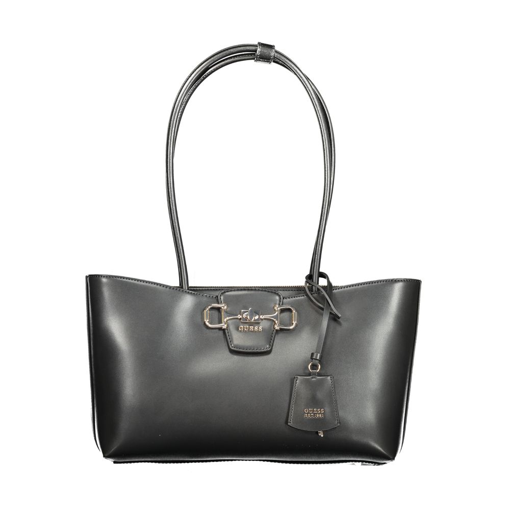 Guess Jeans Handtasche aus Nero-Polyurethan für Damen