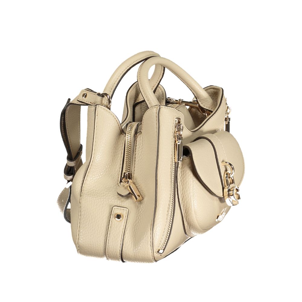 Guess Women's Handbag in Beige Polyurethane