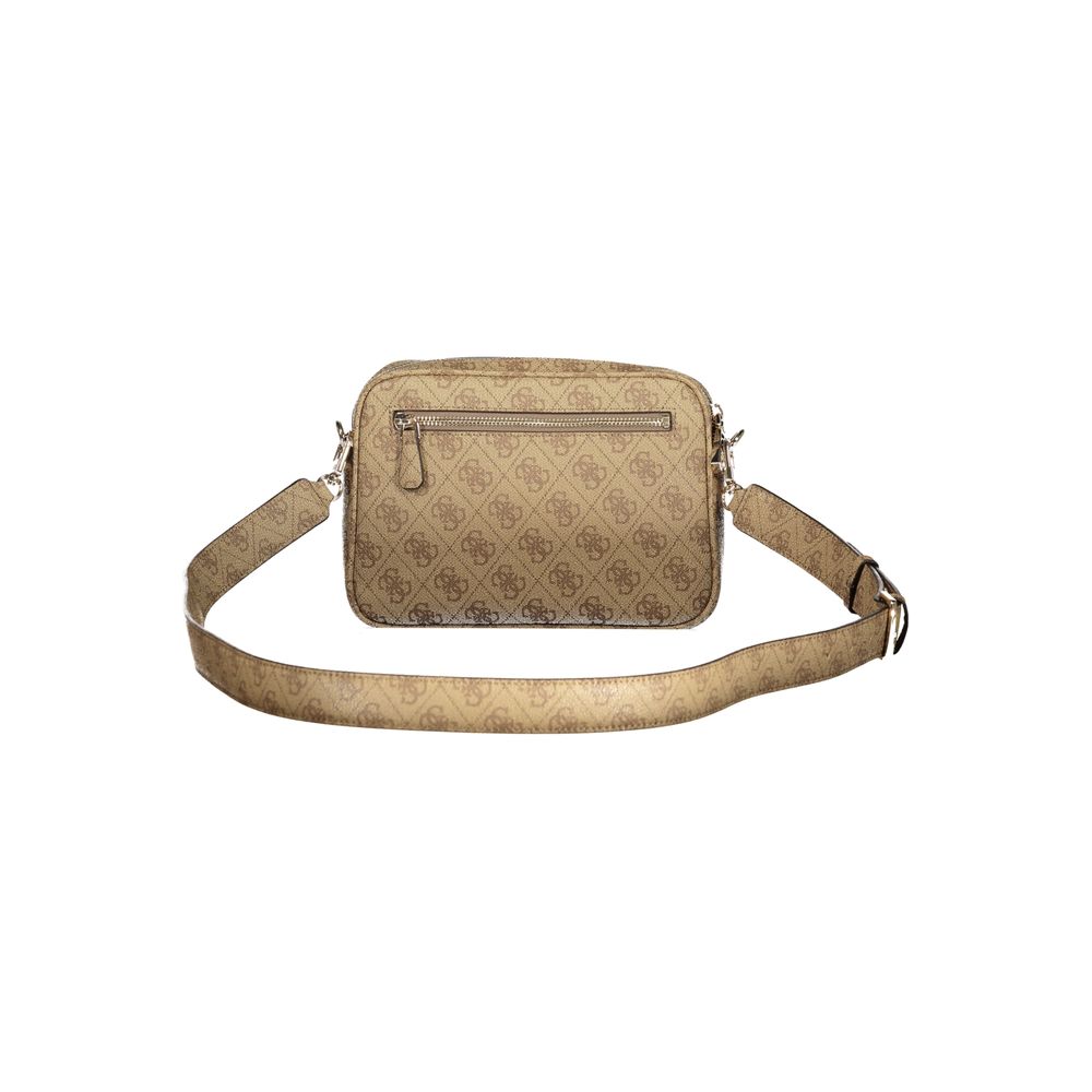 Guess Women's Handbag in Beige Polyurethane