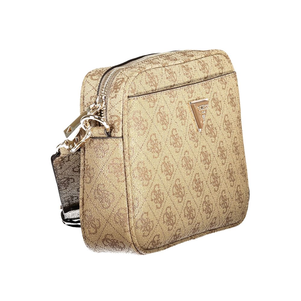 Guess Women's Handbag in Beige Polyurethane