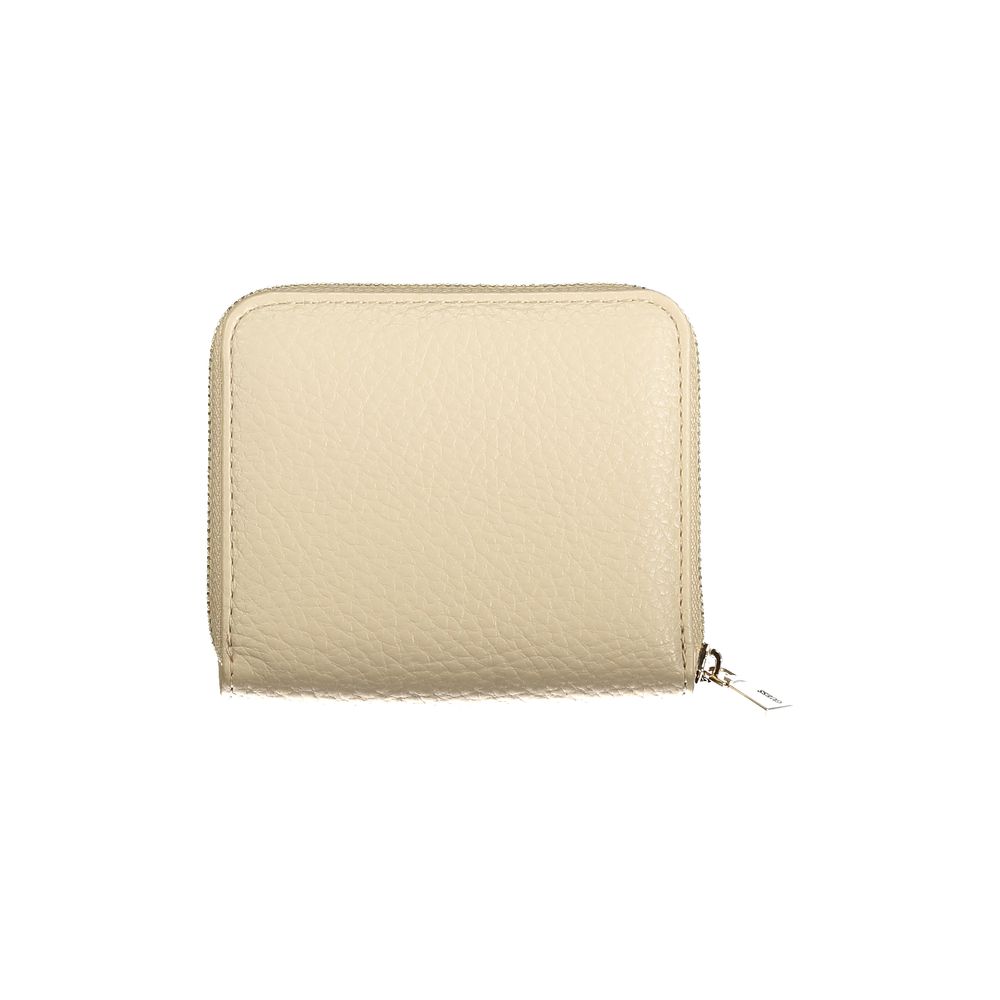 Guess Jeans Beige Polyurethane Damen Geldbörse
