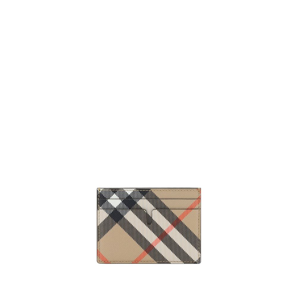 Burberry Beige Polyester Geldbörse