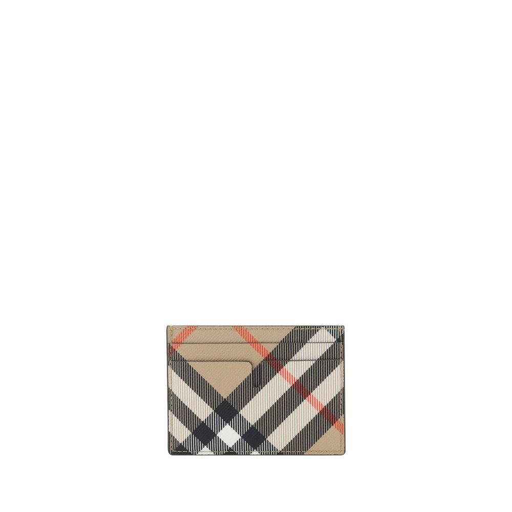 Burberry Beige Polyester Geldbörse