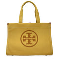 Tory Burch Gelbe Umhängetasche aus Stoff
