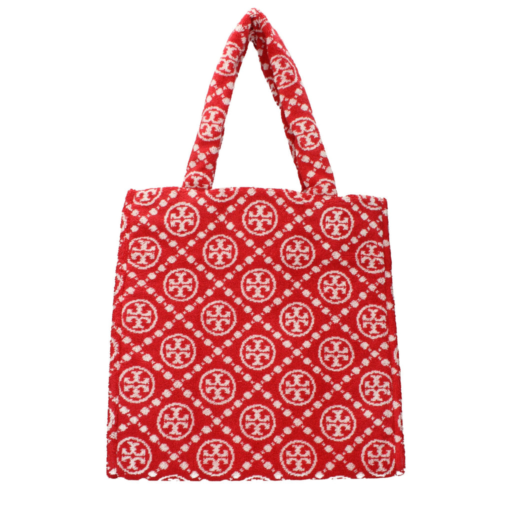 Tory Burch Schultertasche aus baumwollähnlichem Material in Rot