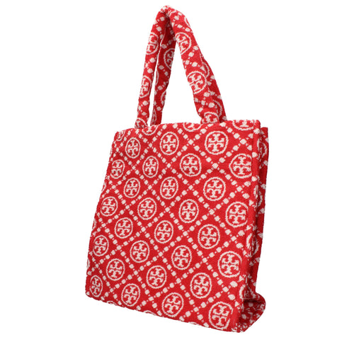 Tory Burch Schultertasche aus baumwollähnlichem Material in Rot