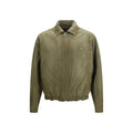 Prada Zweifarbige Lammlederjacke