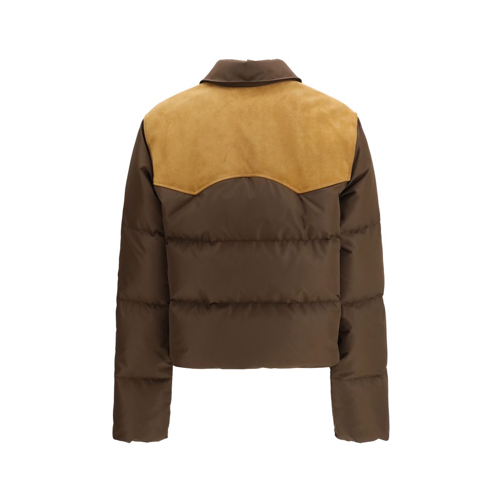 Miu Miu Braune Kleidung aus recyceltem Polyester