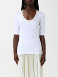 Fabiana Filippi Weißes Baumwoll-T-Shirt