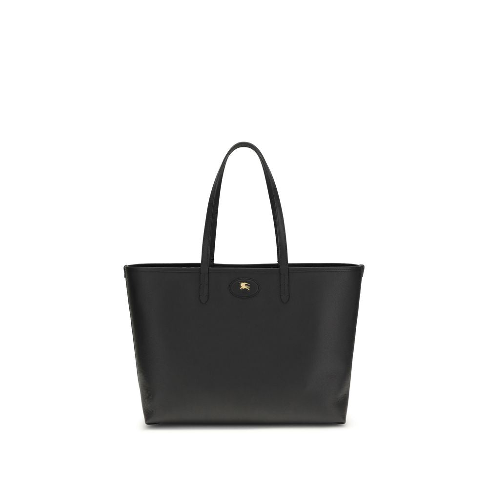 Burberry Schwarze Bos Taurus Kalbsleder Schultertasche
