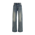 Diesel Blaue Jeans aus Baumwolle im geraden Schnitt