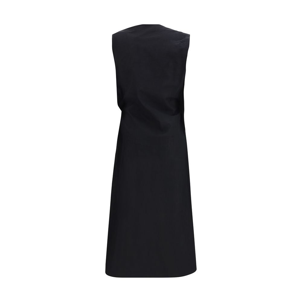 Jacquemus Schwarzes Baumwoll-Freizeitkleid