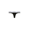Calvin Klein Underwear Black Cotton Thong
