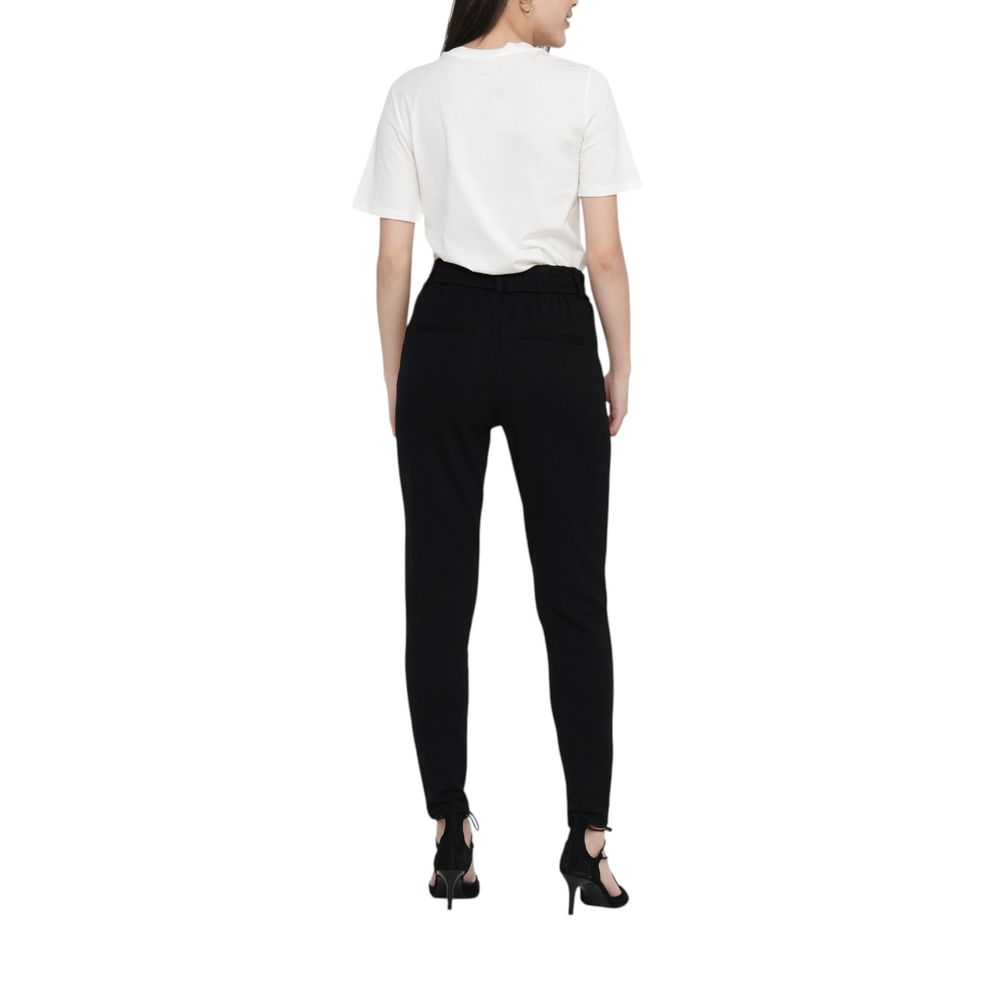 Only Schwarze Viskose Freizeithose