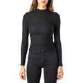Only Black Polyester Roll Neck Sweater