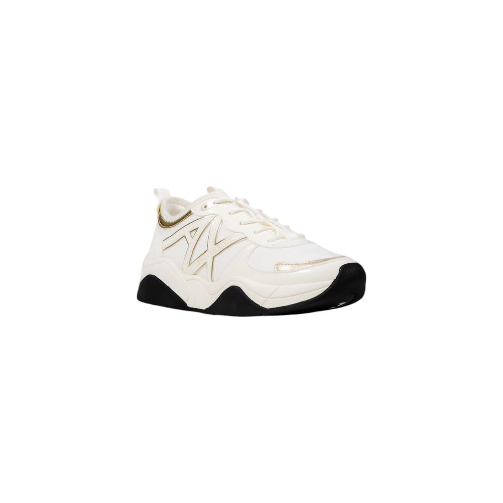 Armani Exchange Weiße Sneaker aus Polyester