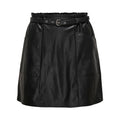 Only Schwarzer Minirock aus Polyester