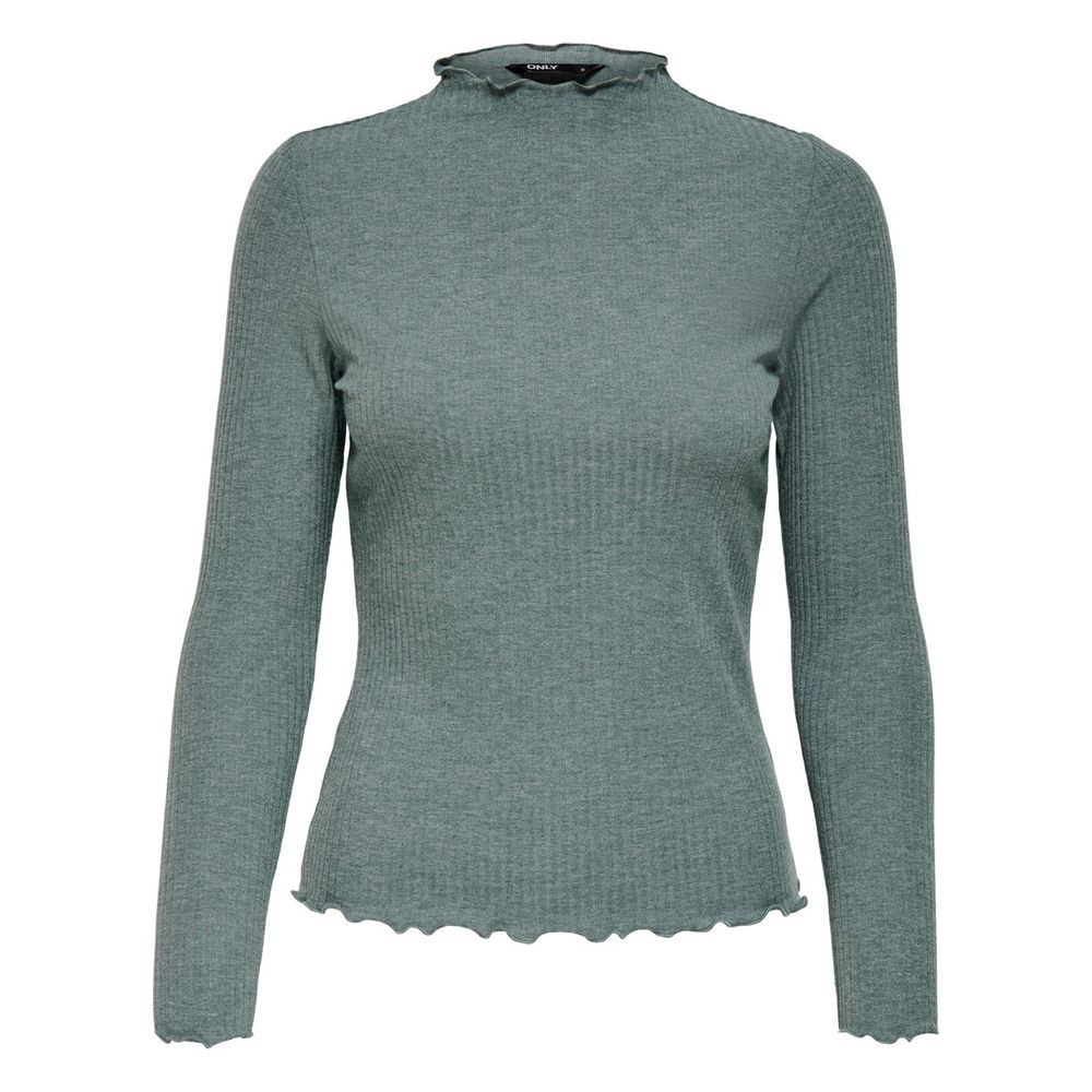 Only Zweifarbiger Viskose-Sweatshirt