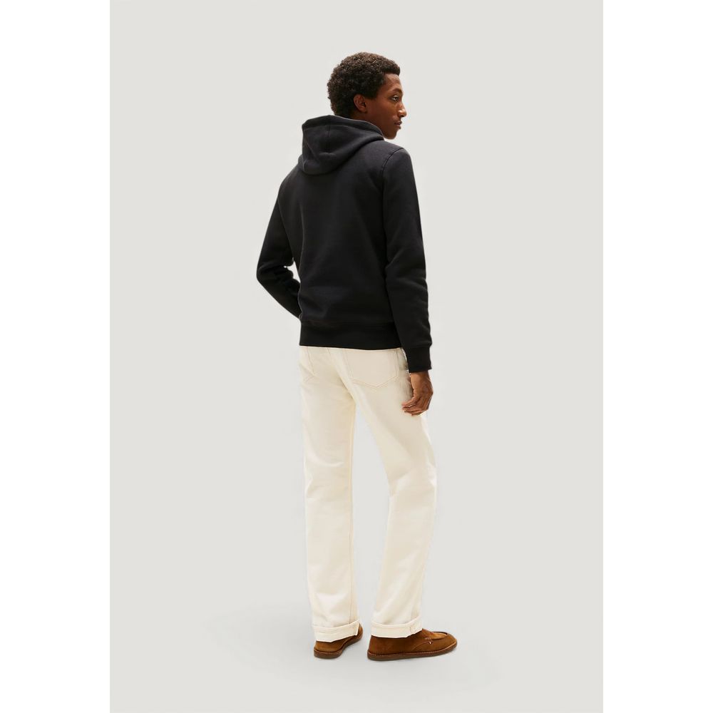 Tommy Hilfiger Schwarzer Baumwoll-Hoodie