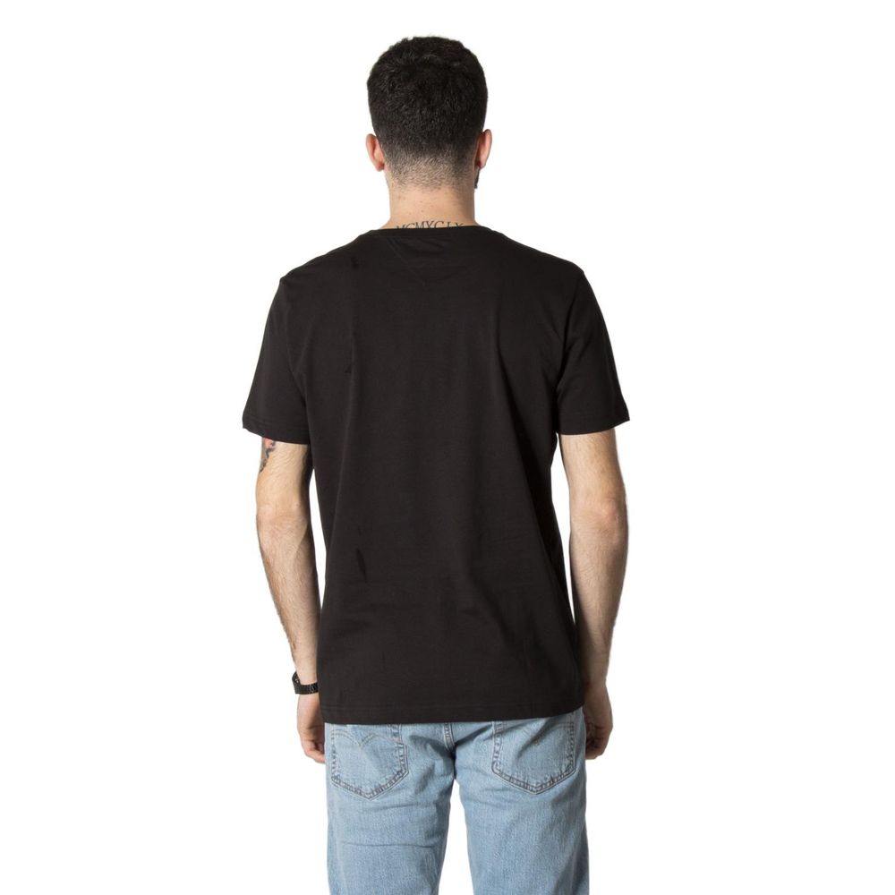 Tommy Hilfiger Schwarzes Baumwoll-T-Shirt