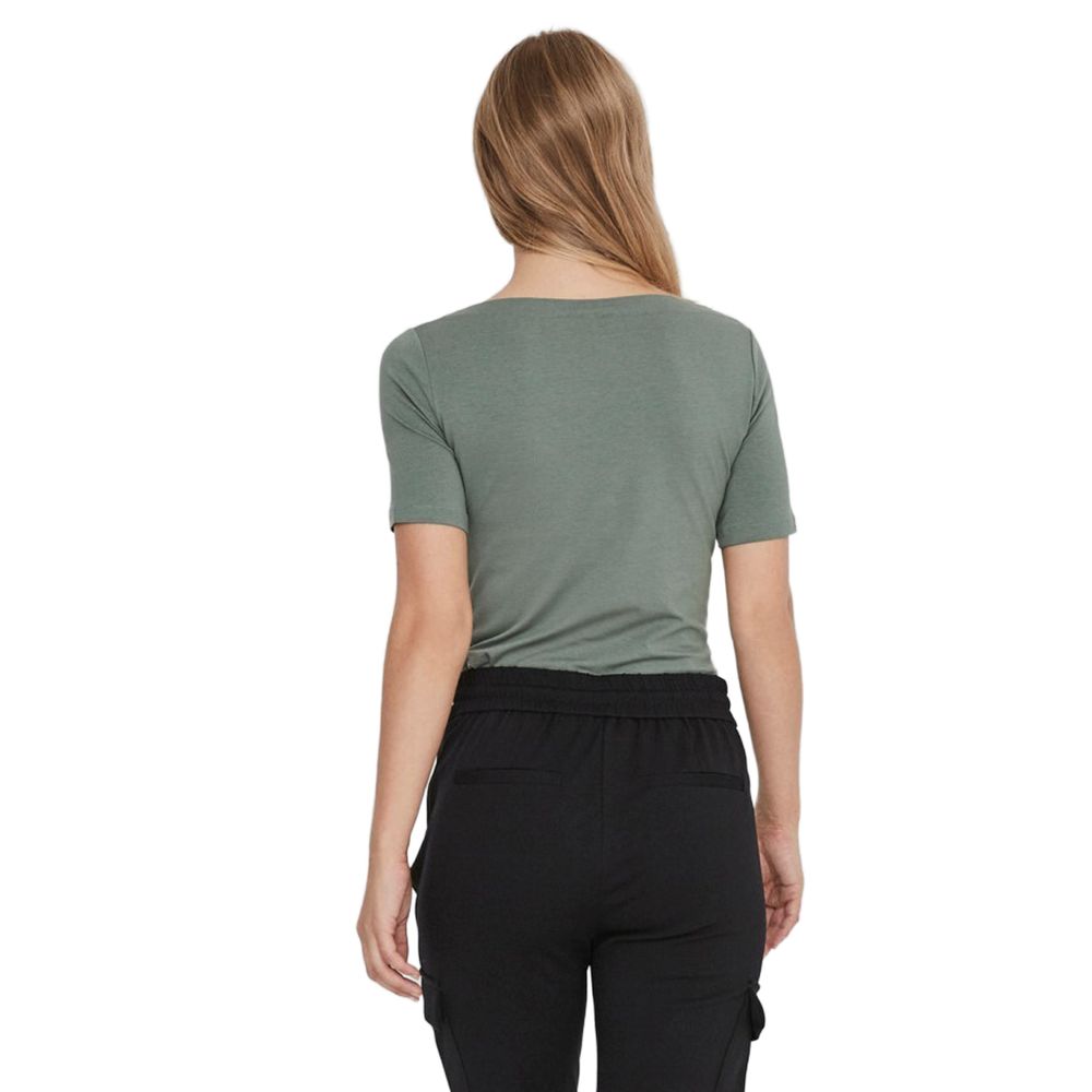 Vero Moda Zweifarbiges Viskose-T-Shirt
