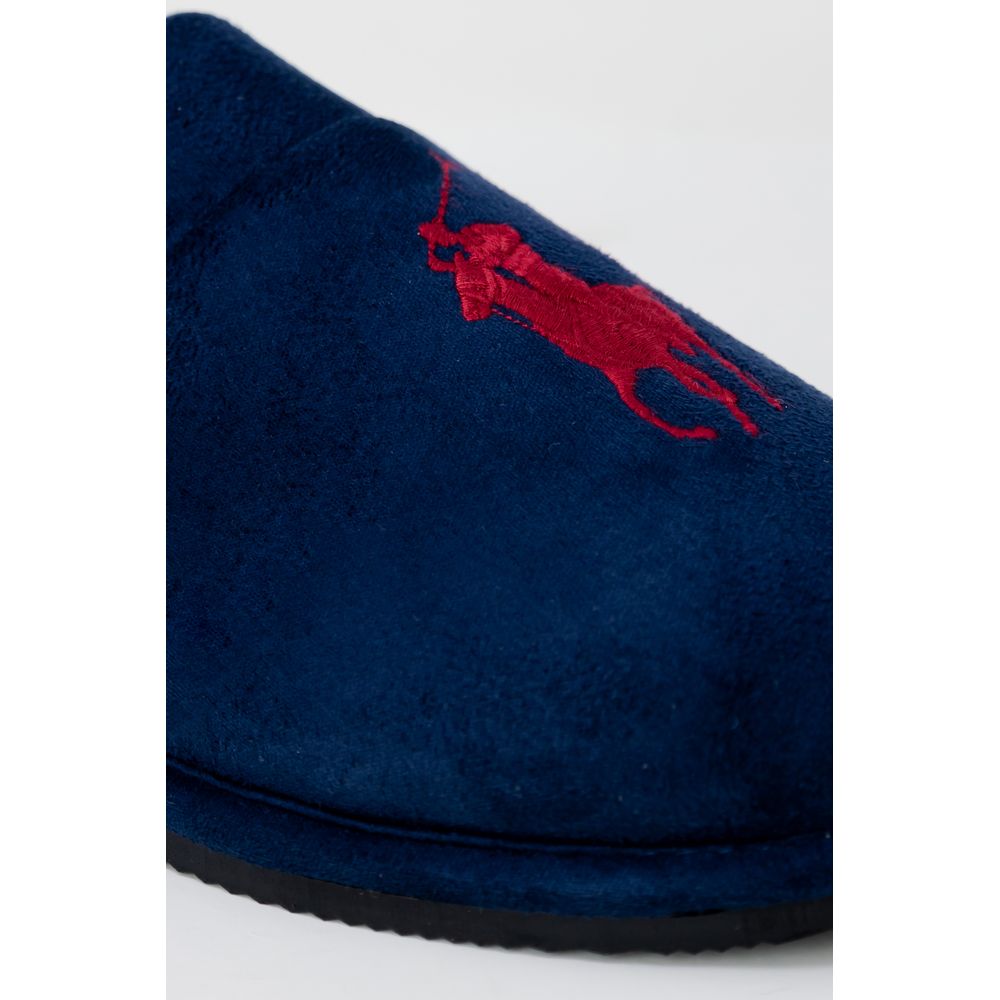 Ralph Lauren Blaue Hausschuhe aus Polyester