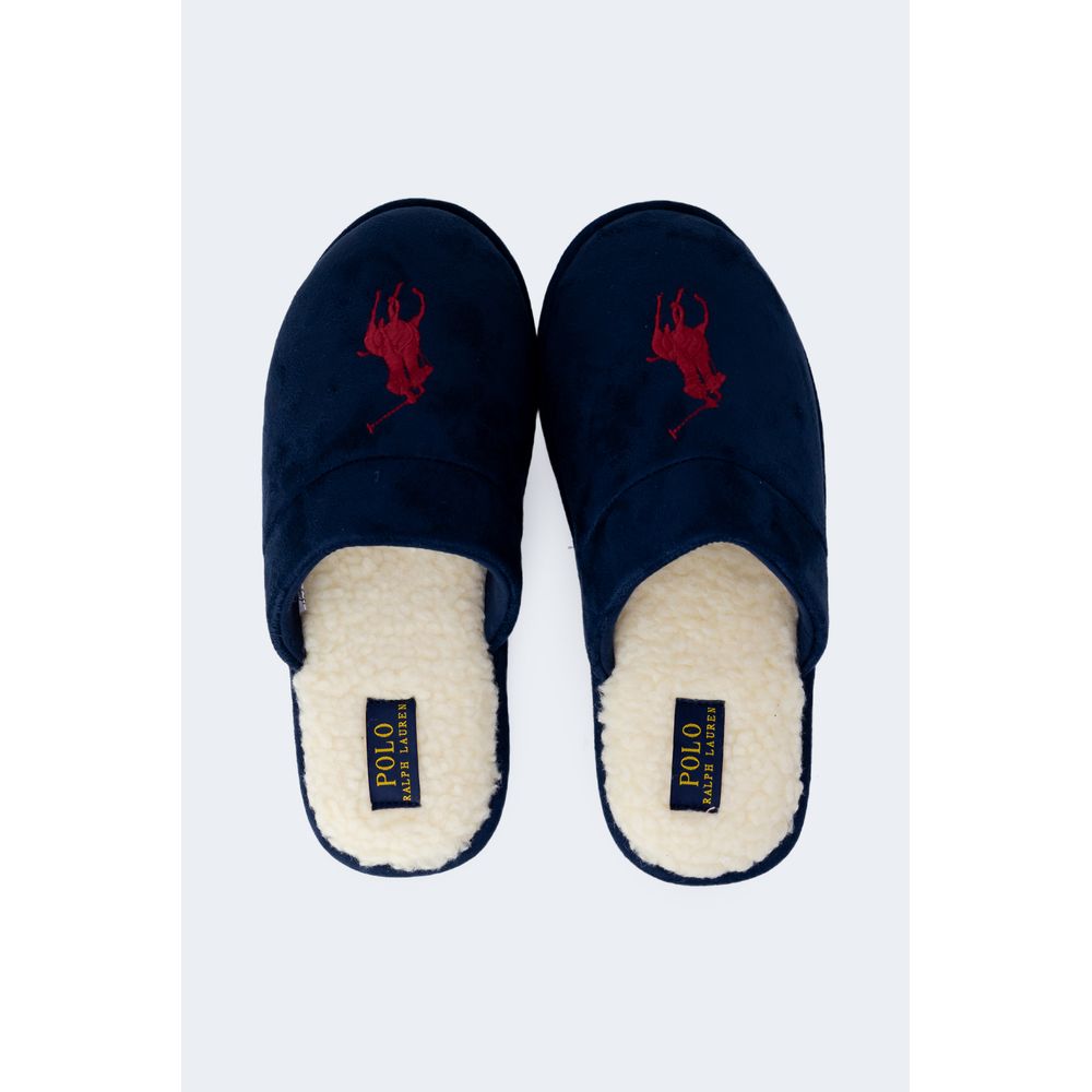 Ralph Lauren Blaue Hausschuhe aus Polyester