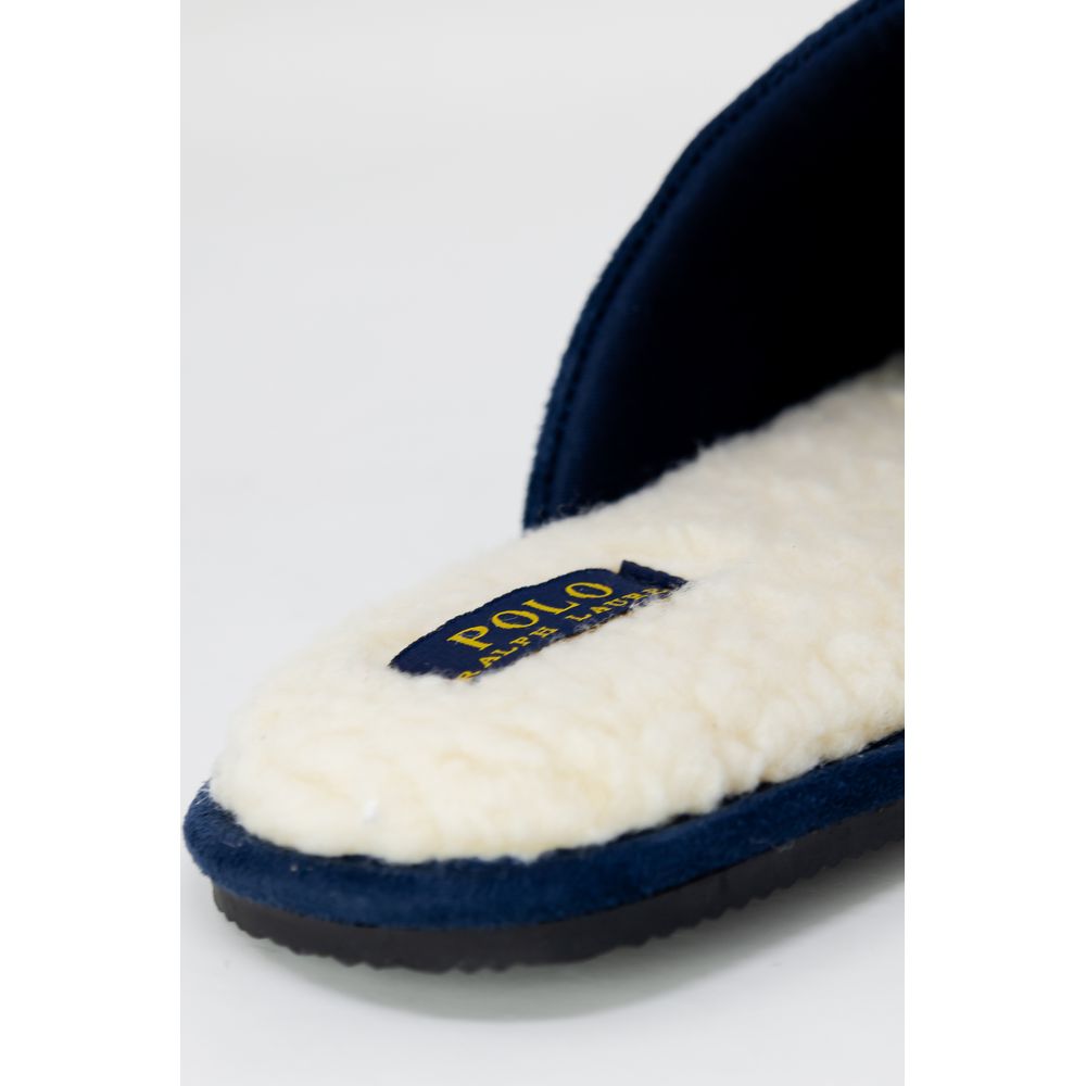 Ralph Lauren Blaue Hausschuhe aus Polyester