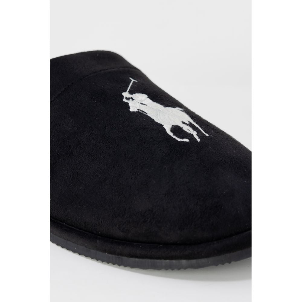 Ralph Lauren Schwarze Hausschuhe aus Polyester