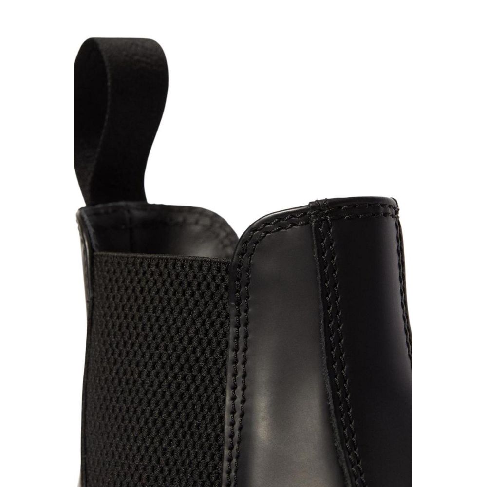 Dr. Martens Schwarze Leder-Ankle Boots
