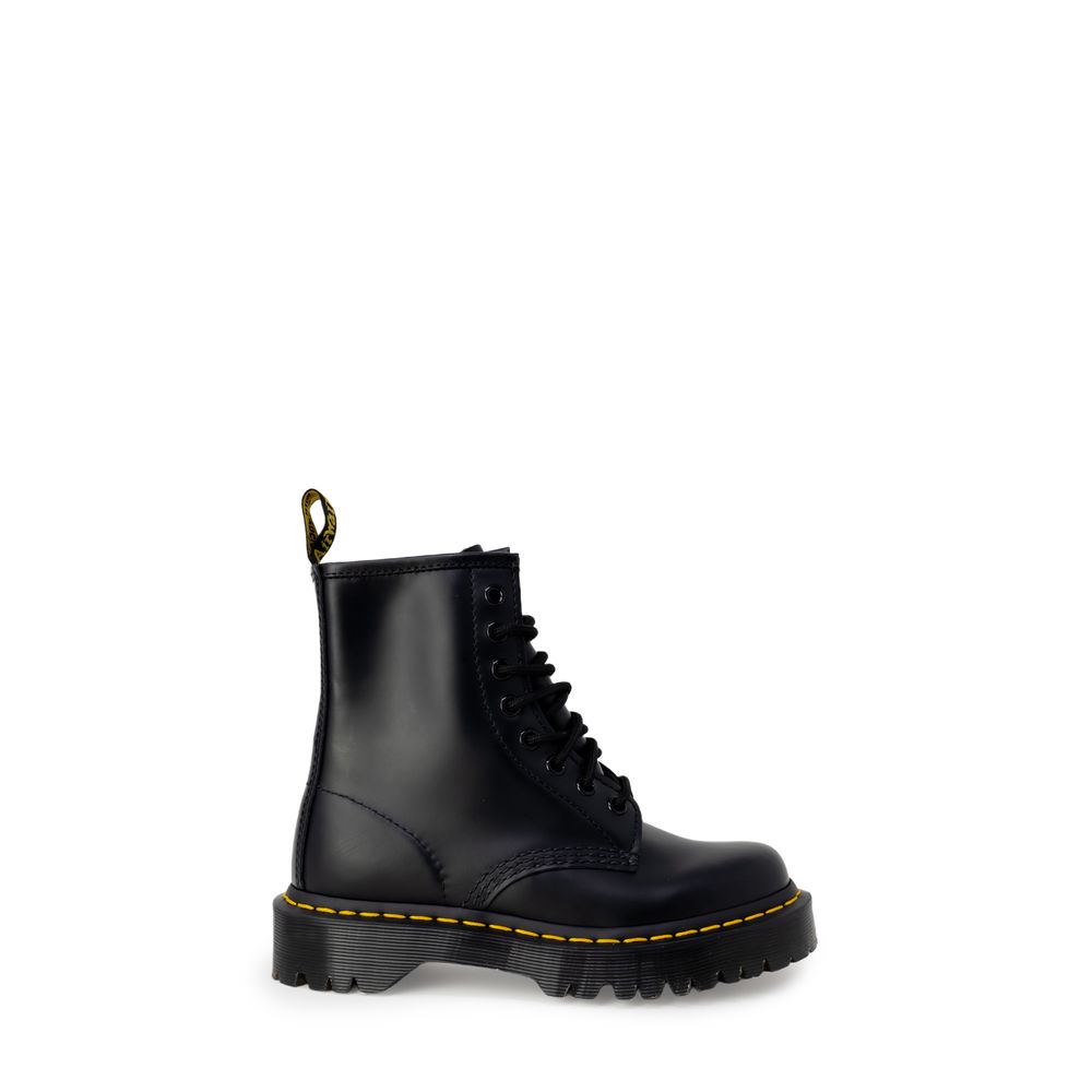Dr. Martens Schwarze Leder-Schnürstiefel