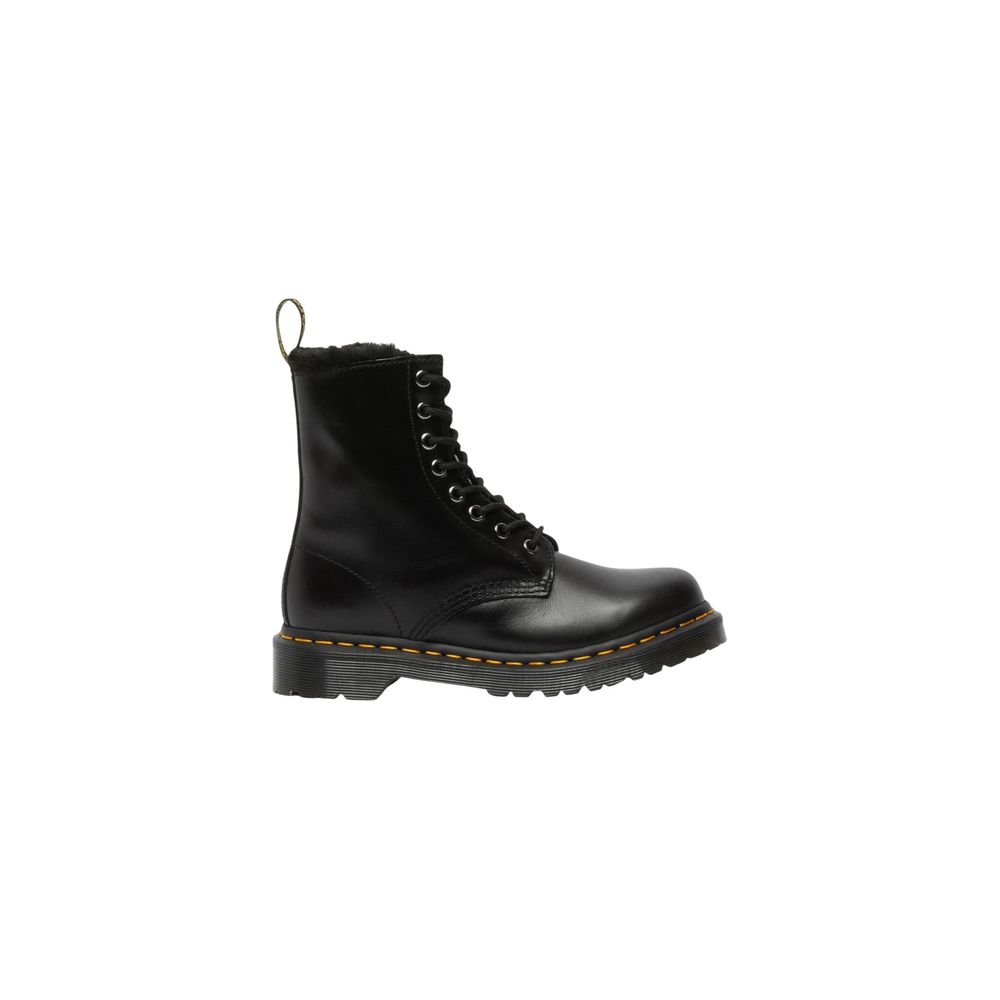 Dr. Martens Schwarze Leder-Schnürstiefel