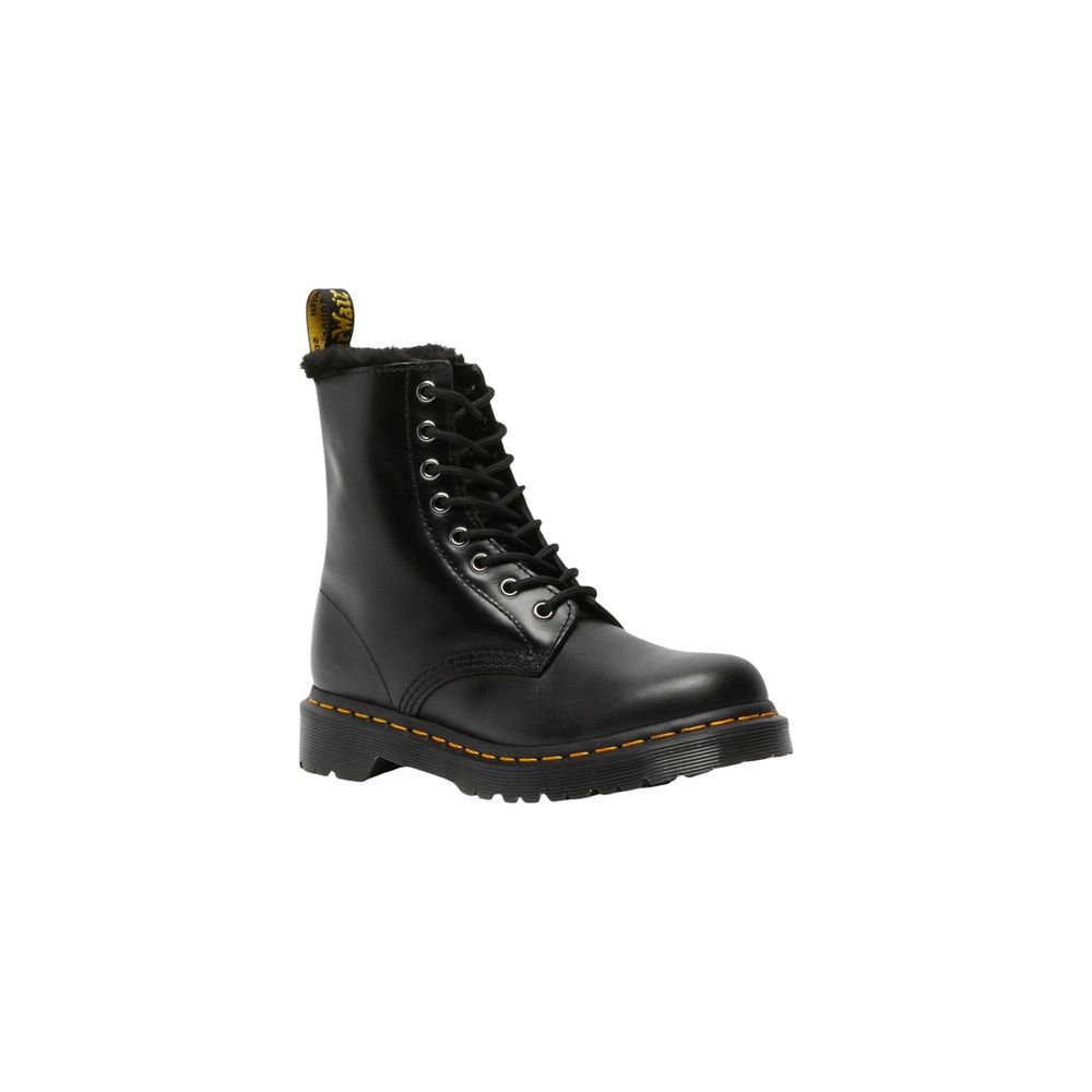 Dr. Martens Schwarze Leder-Schnürstiefel