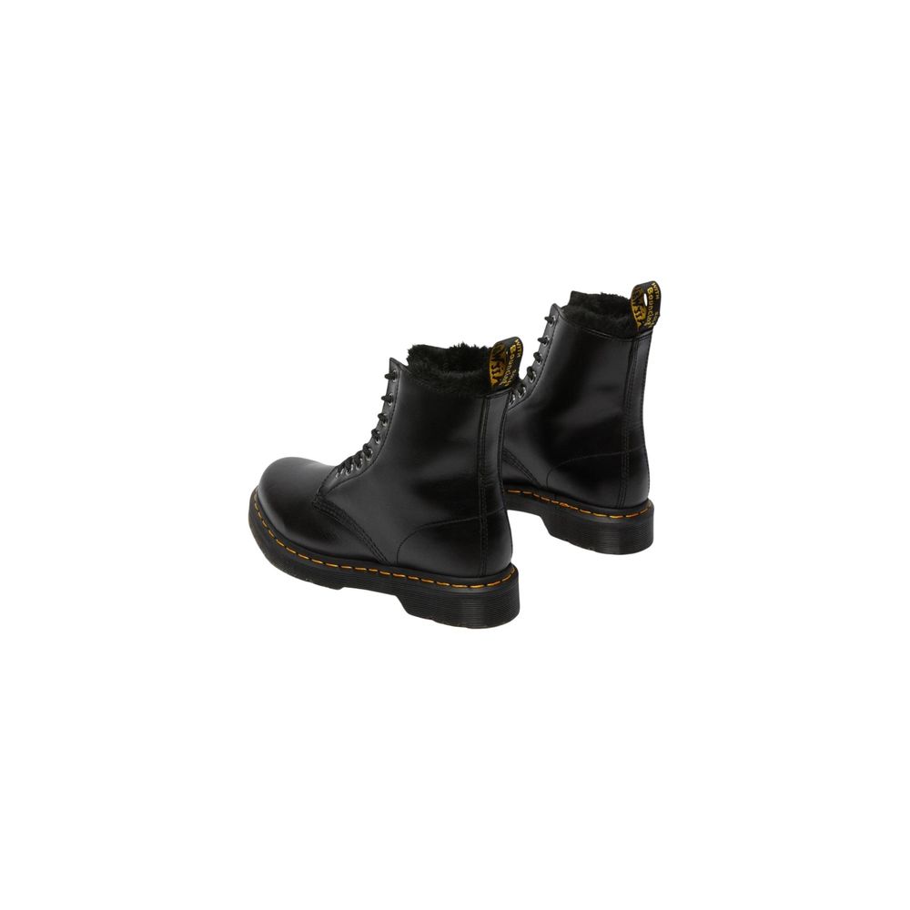 Dr. Martens Schwarze Leder-Schnürstiefel