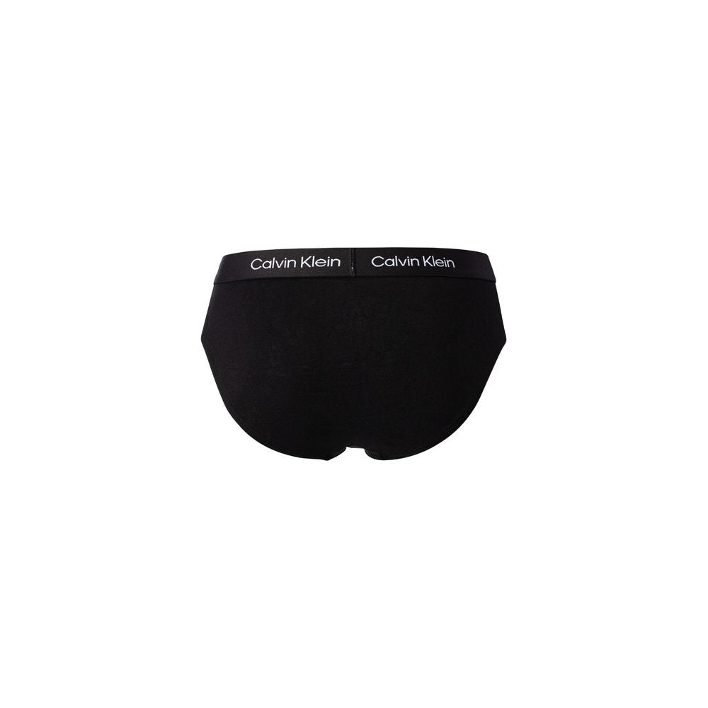 Calvin Klein Underwear Schwarze Baumwoll-Slips