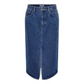 Only blue cotton maxi skirt