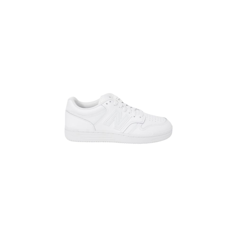 New Balance Weiße Leder-Sneaker im Athletic-Stil