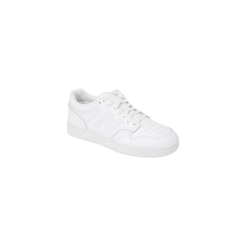 New Balance Weiße Leder-Sneaker im Athletic-Stil
