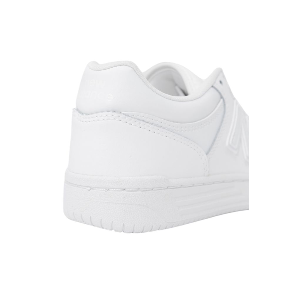 New Balance Weiße Leder-Sneaker im Athletic-Stil