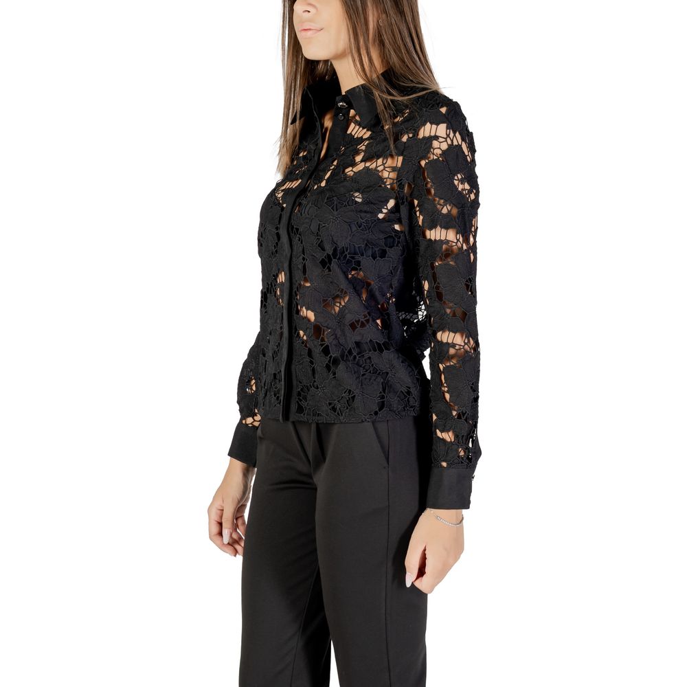 Morgan De Toi Schwarze Bluse aus Polyester