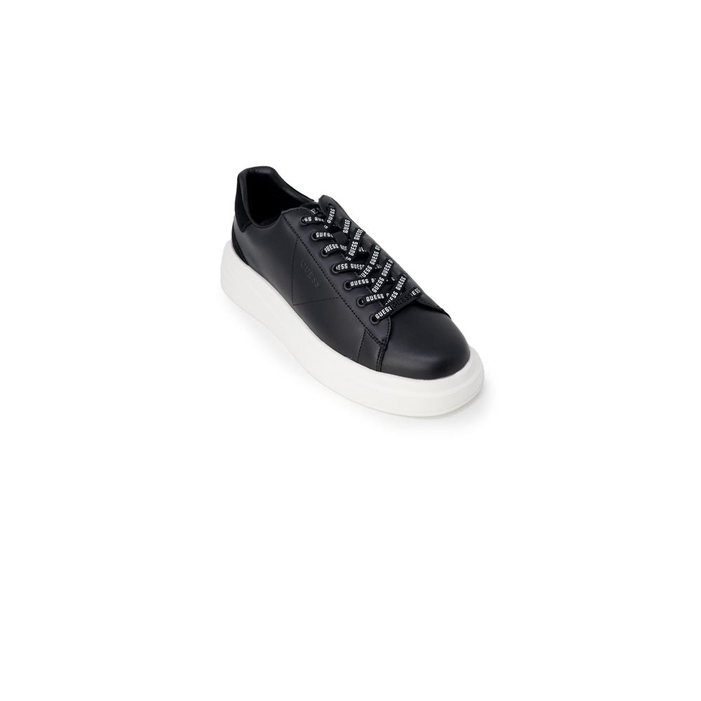 Guess Schwarze Low-Top-Sneaker aus Polyethylen
