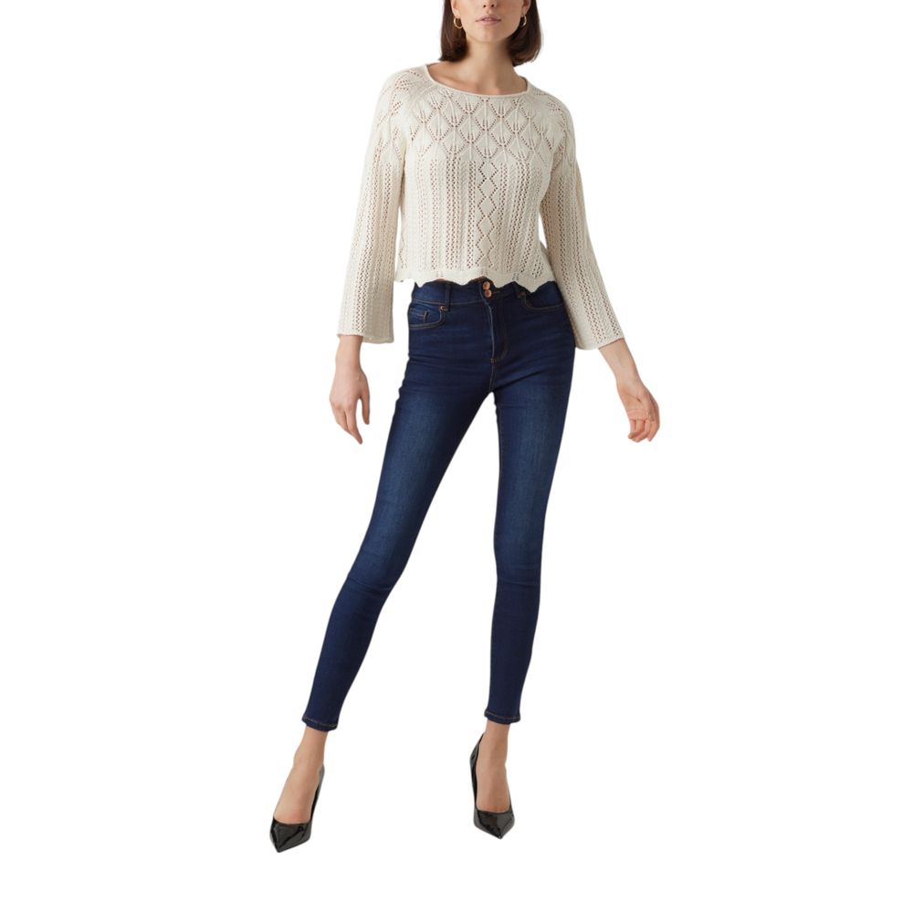Vero Moda Beige Cotton Sweatshirt