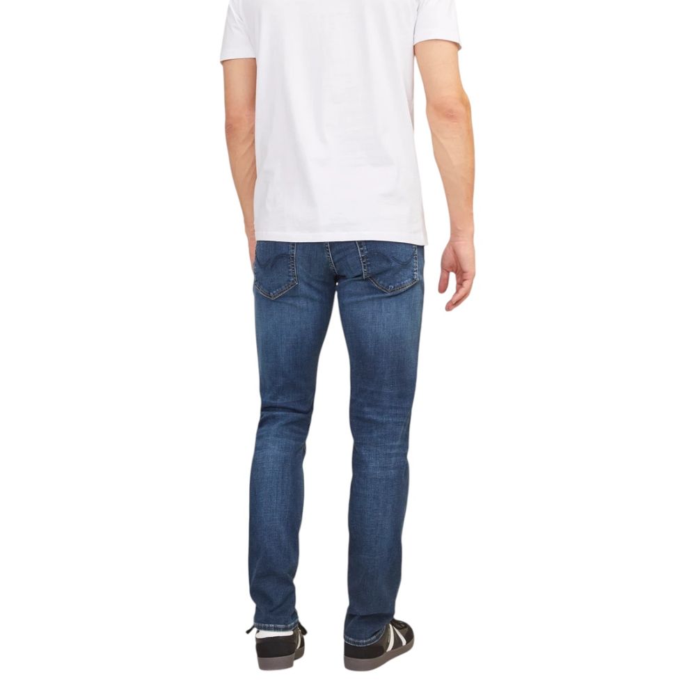 Jack Jones Blaue Jeans aus Baumwolle im Relaxed Fit