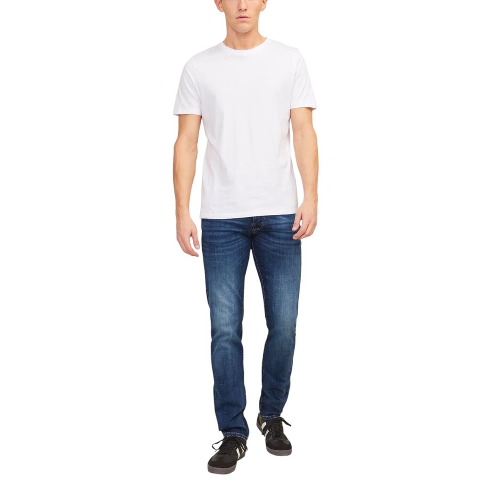 Jack Jones Blaue Jeans aus Baumwolle im Relaxed Fit