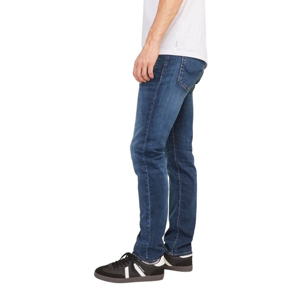 Jack Jones Blaue Jeans aus Baumwolle im Relaxed Fit