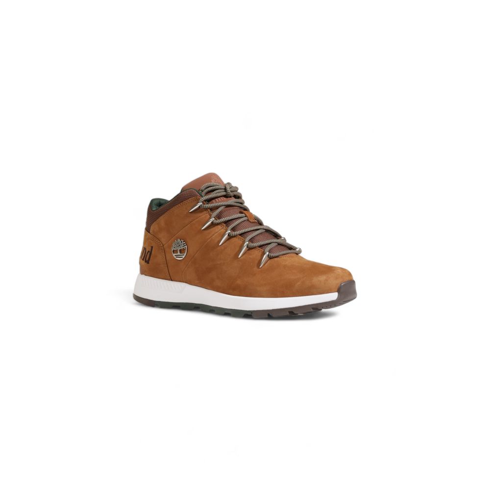 Timberland Braune athletische Sneaker aus recyceltem Kunststoff