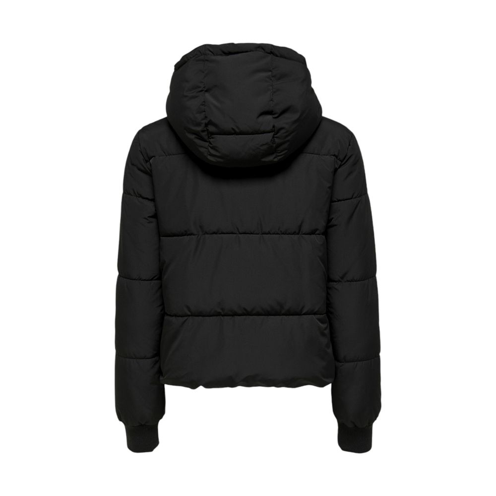 Jacqueline De Yong Schwarze Shell-Jacke aus Polyester