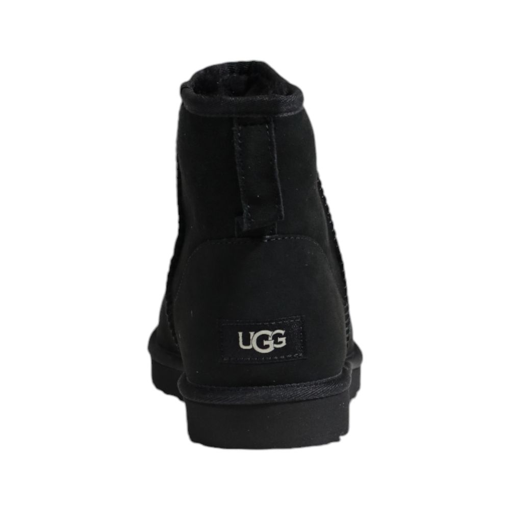 UGG Schwarze Stiefeletten aus Wildleder