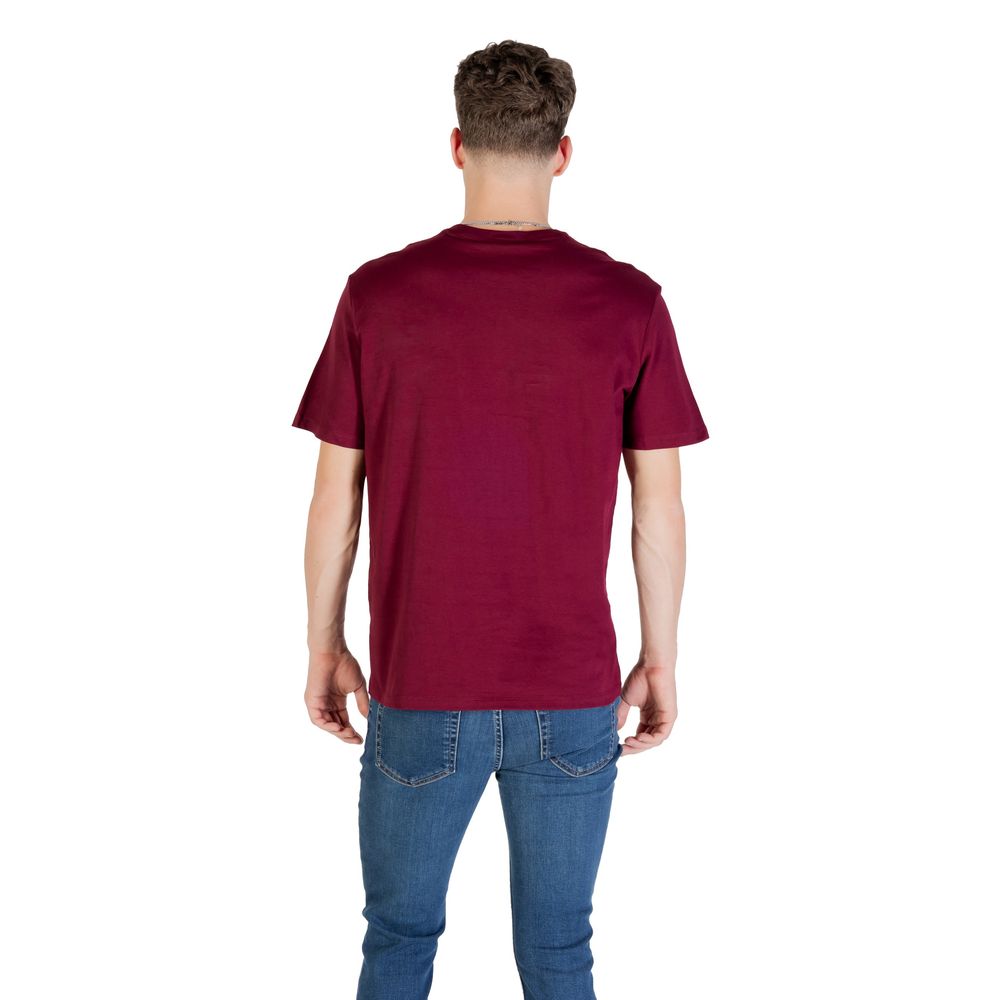 Calvin Klein Jeans Bordeaux Baumwoll-T-Shirt